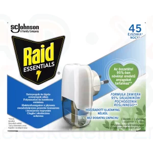 Raid® Essential Elektromos párologtató készülék 45 éjszakás