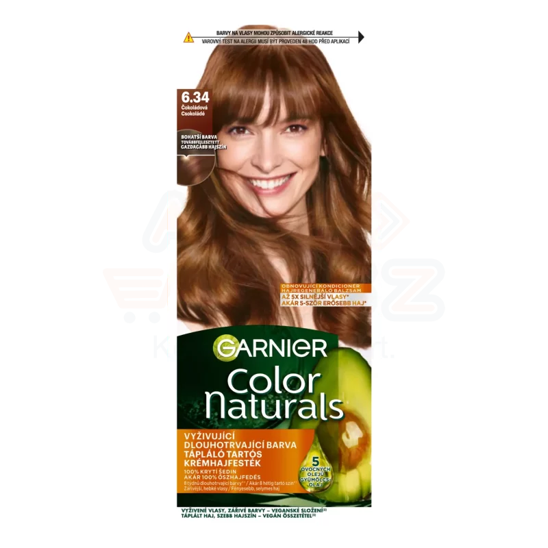 GARNIER Color Naturals Hajfesték 6.34 Csokoládébarna Kép