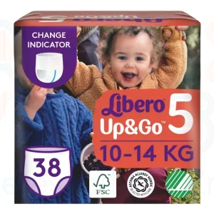 Libero UP&GO Bugyipelenka 5-ös méret 10-14 kg 38 db