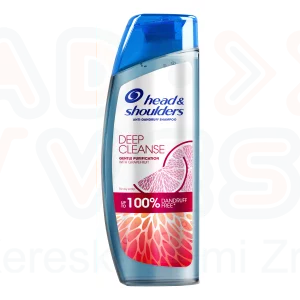Head & Shoulders sampon 300 ml Deep Cleanse grapefruit illattal