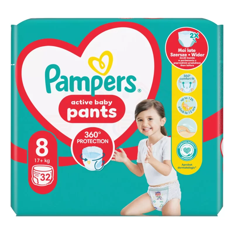 Pampers Pants bugyipelenka 8méret 32 db Kép
