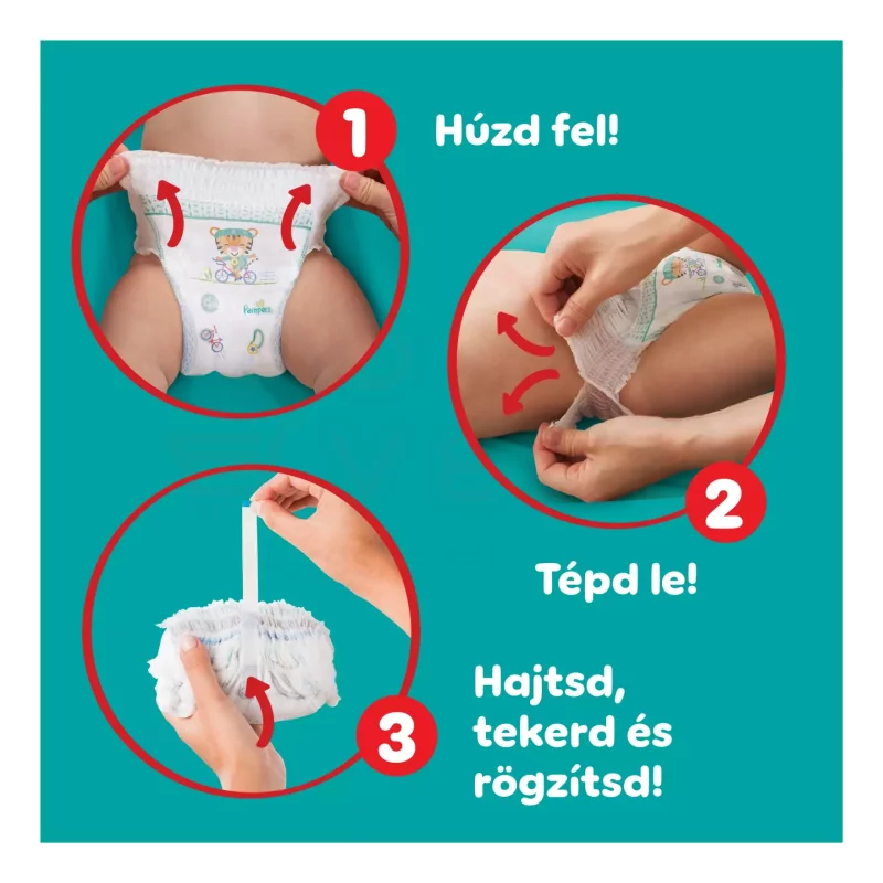 Pampers Pants bugyipelenka 8méret 32 db Kép