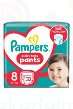 Pampers Pants bugyipelenka 8méret 32 db Kép
