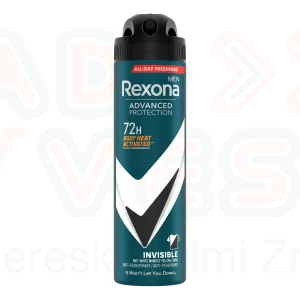 REXONA férfi deo 150 ml Advanced Protection Invisible Black&White
