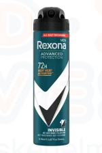 REXONA férfi deo 150 ml Advanced Protection Invisible Black&White Kép