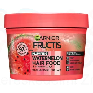 GARNIER Fructis Hair Food Hajpakolás 400 ml Watermelon