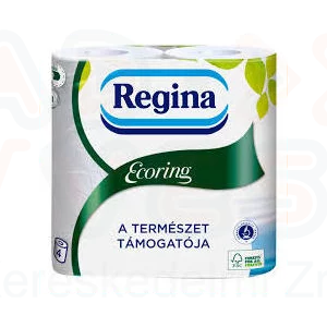 REGINA Ecoring Illatmentes Toalettpapír 4 tekercs 2 rétegű