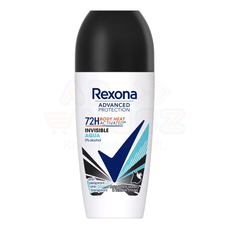 REXONA Advanced Protection roll-on 50 ml Invisible Aqua Kép