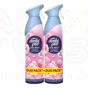 AmbiPur légfrissítő spray 2x185 ml Flowers&Spring