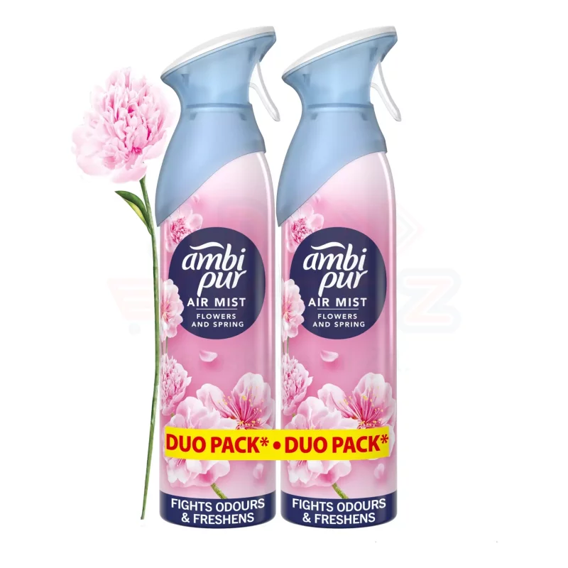 AmbiPur légfrissítő spray 2x185 ml Flowers&Spring Kép