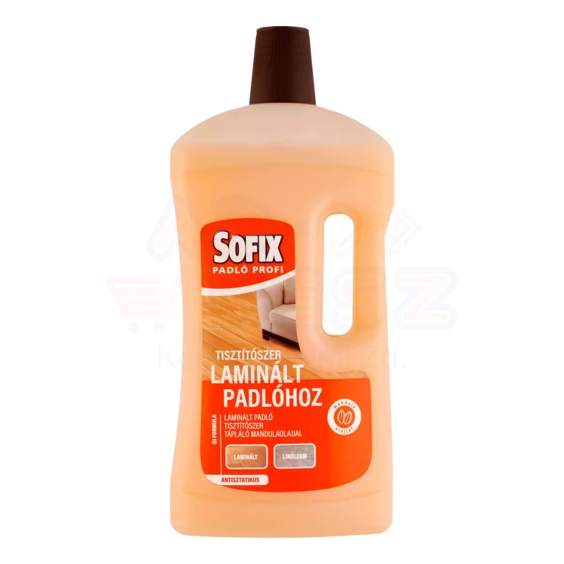 Sofix padlóápoló Laminált padlóhoz mandulaolajjal 1 l Tisztítószer Kép