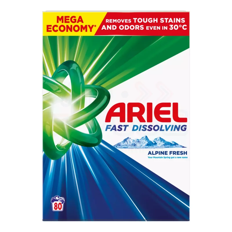 Ariel mosópor 4,4 kg Mountain Spring (80 mosás) Kép