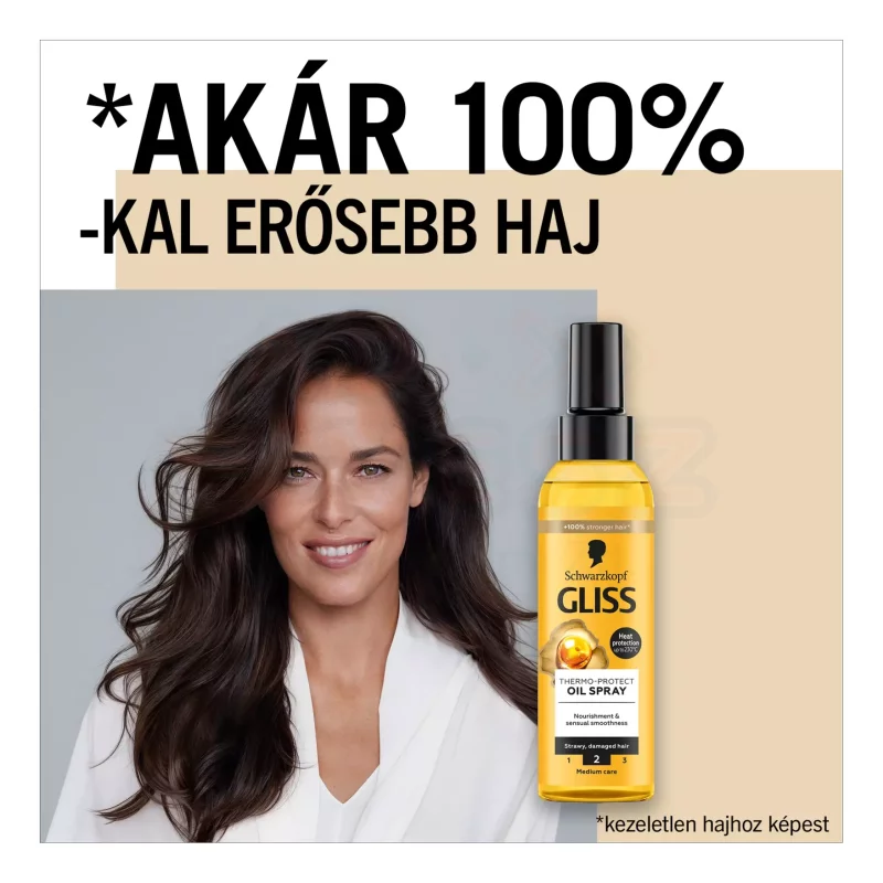 Gliss Hővédő hajolaj spray 150 ml Kép