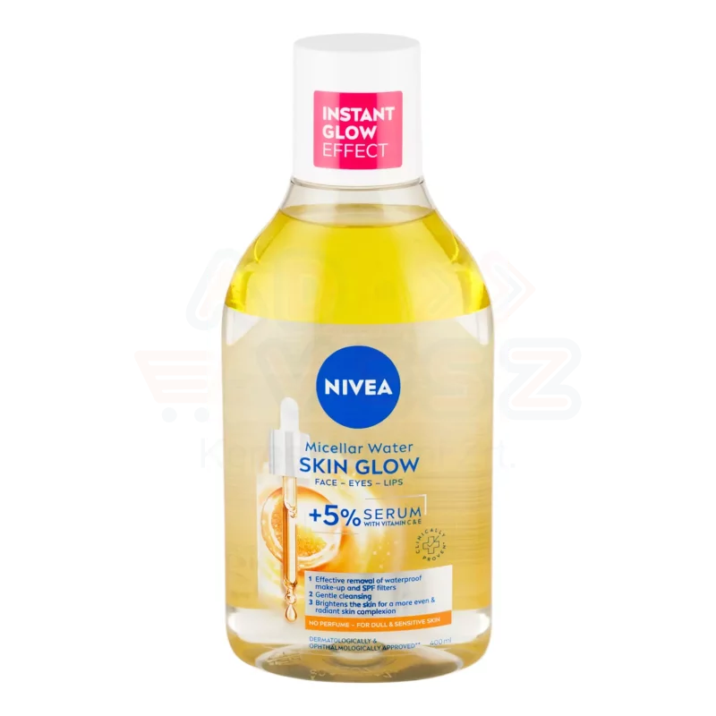 NIVEA micellás víz 400 ml Skin Glow Kép