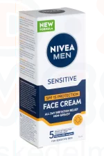 NIVEA MEN hidratáló arckrém 75 ml Sensitive SPF15 Kép
