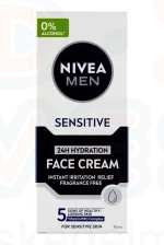 NIVEA MEN hidratáló arckrém 75 ml Sensitive Kép