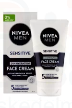 NIVEA MEN hidratáló arckrém 75 ml Sensitive Kép