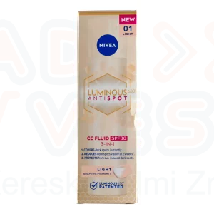 NIVEA Cellular Luminous 630 Pigmentfoltok elleni CC Fluid 40 ml Világos
