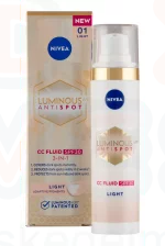 NIVEA Cellular Luminous 630 Pigmentfoltok elleni CC Fluid 40 ml Világos Kép