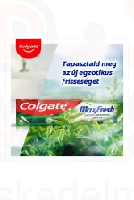 COLGATE fogkrém Max Exotic Freshness Green Tee 75 ml Kép