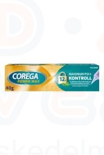 Corega Maximum Fix+Kontroll Mentolos műfogsorrögzítő krém 40 g Kép