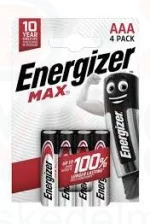 ENERGIZER Max elem 4 db AAA mikro E92 Kép