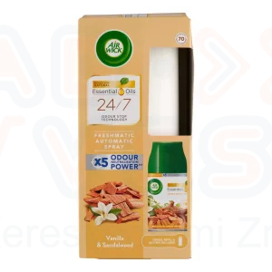 AirWick Freshmatic légfrissítő készülék utántöltővel 250 ml Vanília és szantálfa