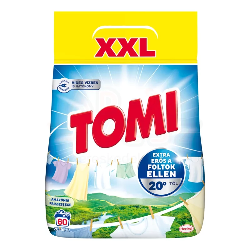 Tomi mosópor 3,30 kg Amazónia frissessége (60mosás) Kép