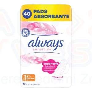 Always egészségügyi betét Ultra Sens Normal+ 40 db