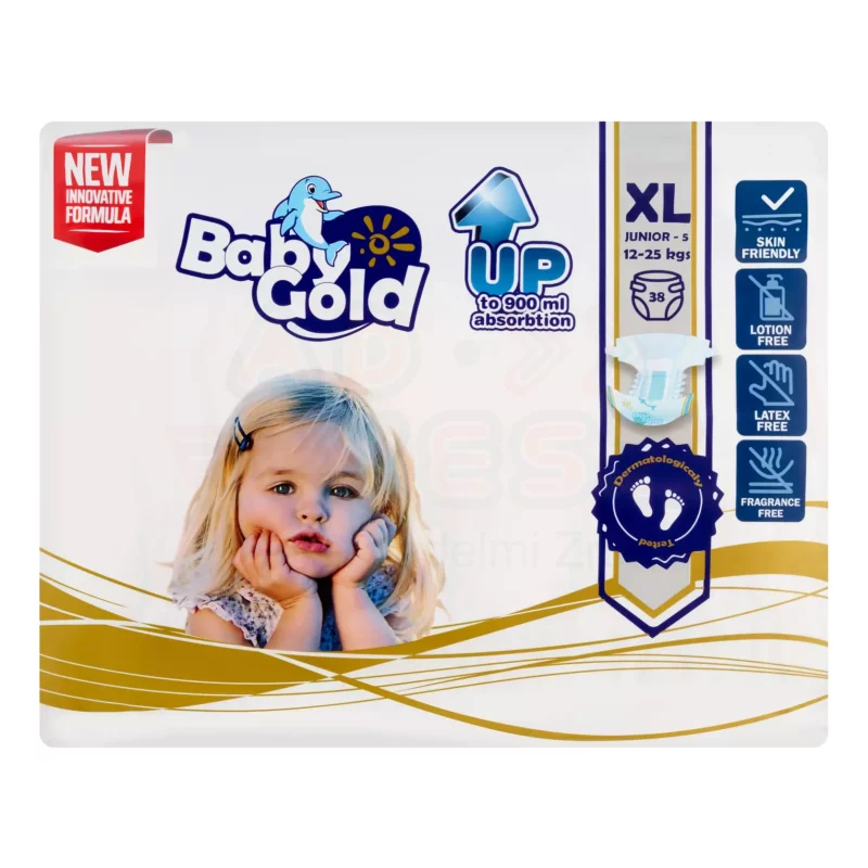 Baby Gold pelenka Junior 5-ös méret XL 38 db Kép