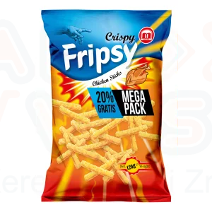 FRIPSY MEGA PACK snack 120 g Grillcsirke ízű