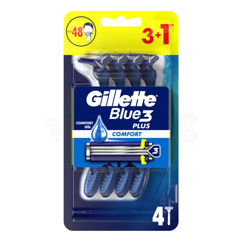 Gillette Blue3 eldobható borotva 4 db Champions League Kép