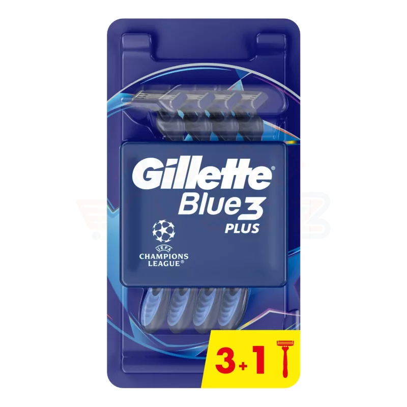 Gillette Blue3 eldobható borotva 4 db Champions League Kép