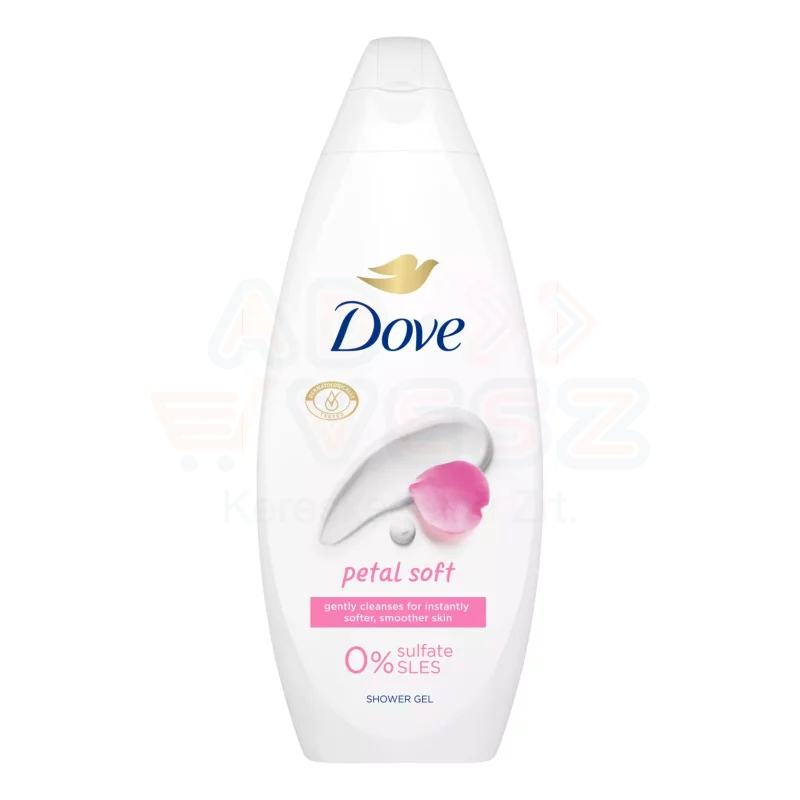 DOVE krémtusfürdő 250 ml Petal Soft Kép