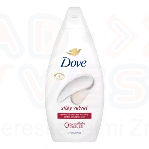 DOVE krémtusfürdő 450 ml Silky Velvet