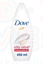 DOVE krémtusfürdő 450 ml Silky Velvet Kép