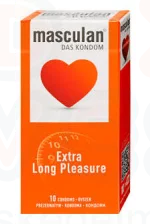 Masculan gumióvszer 10 db Extra Long Pleasure Kép
