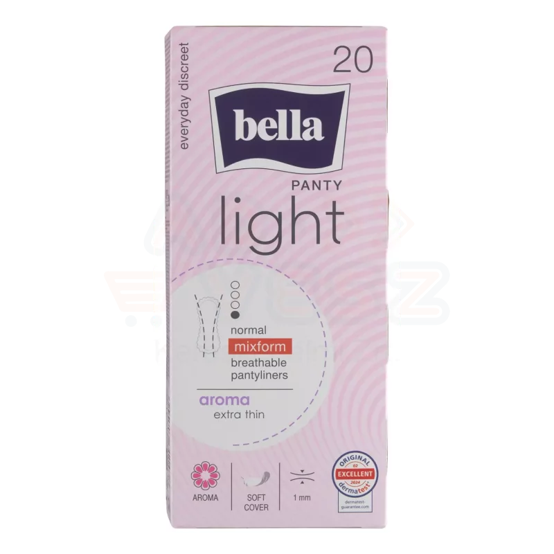 BELLA PANTY Light Aroma Tisztasági Betét 20 db Kép
