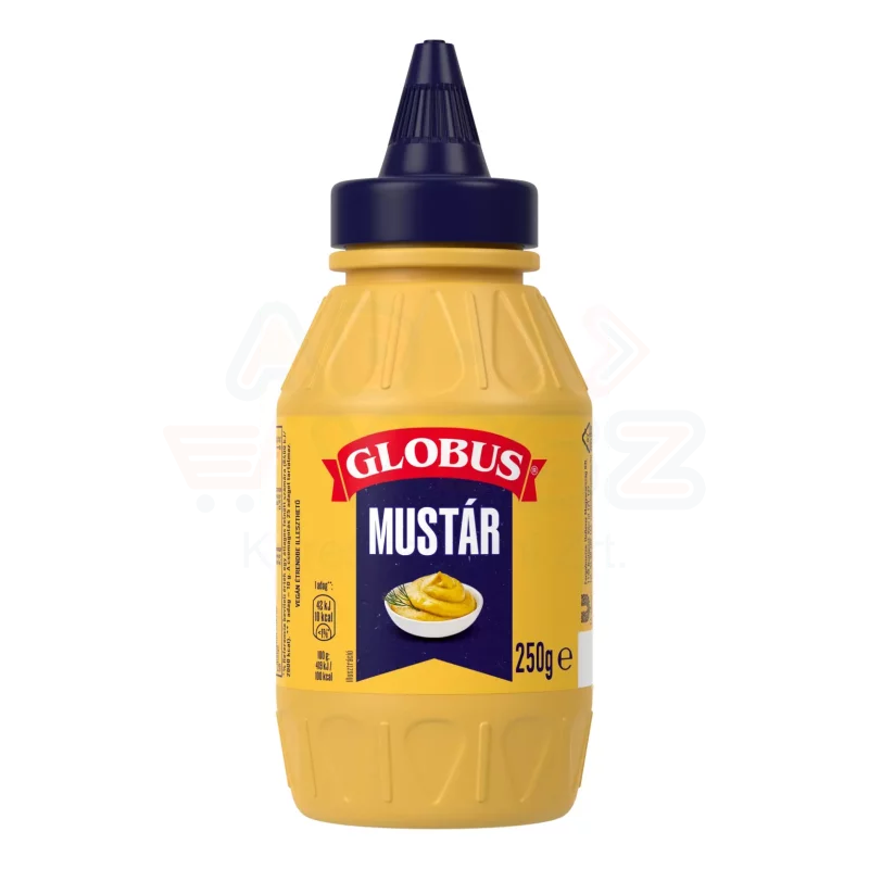 GLOBUS Mustár 250 g flakonos Kép