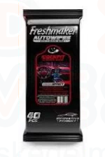 Freshmaker Autó műszerfal tisztító nedves kendő 40 lapos Kép