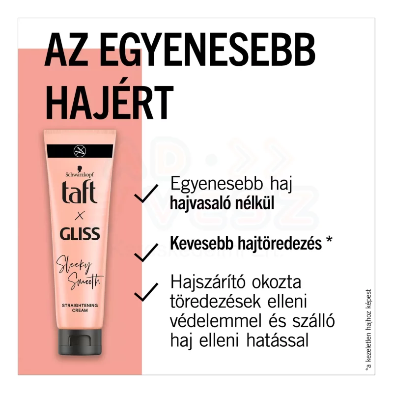 Taft hajegyenesítő krém 150 ml Gliss Kép