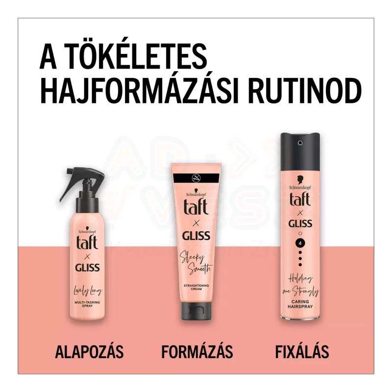 Taft hajegyenesítő krém 150 ml Gliss Kép