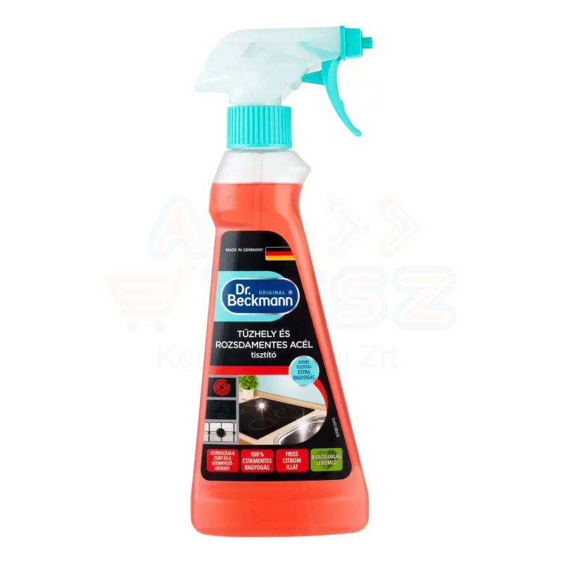 Dr. Beckmann Tűzhely és rozsdamentes acél tisztító 250 ml Kép