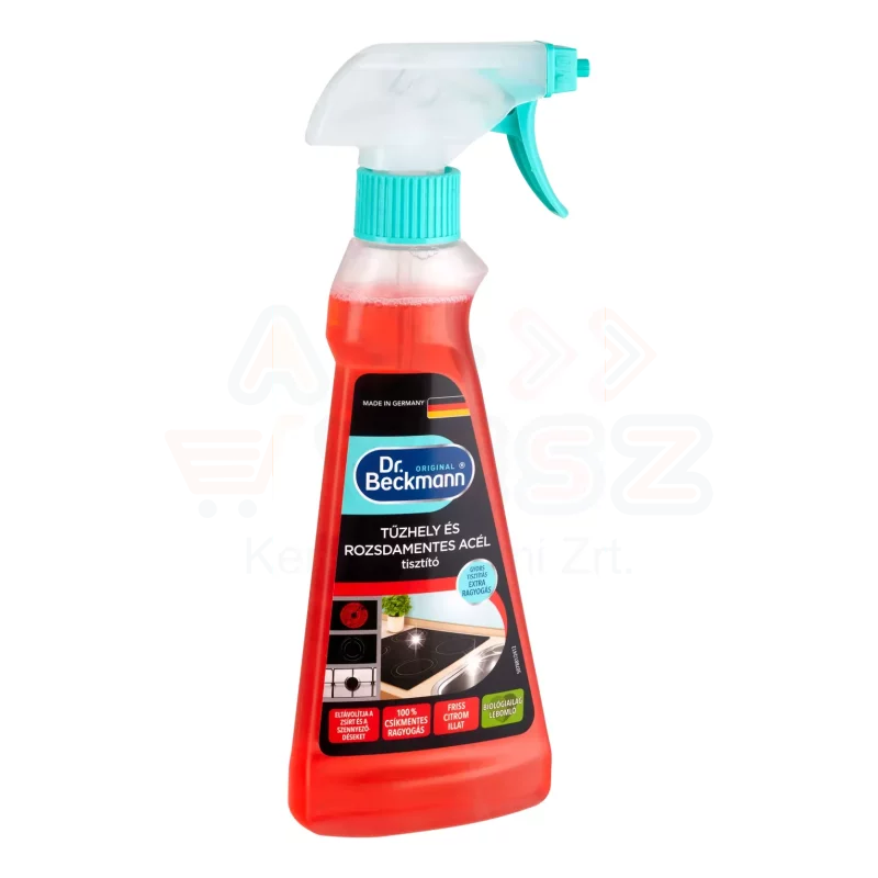 Dr. Beckmann Tűzhely és rozsdamentes acél tisztító 250 ml Kép