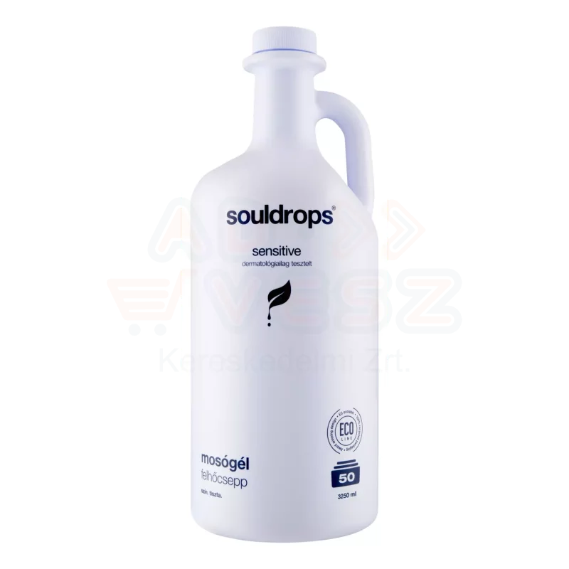 Souldrops Mosógél 50 mosás 3200 ml Szenzitív Kép