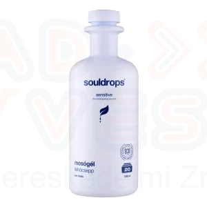 Souldrops Mosógél 20 mosás 1300 ml Szenzitív