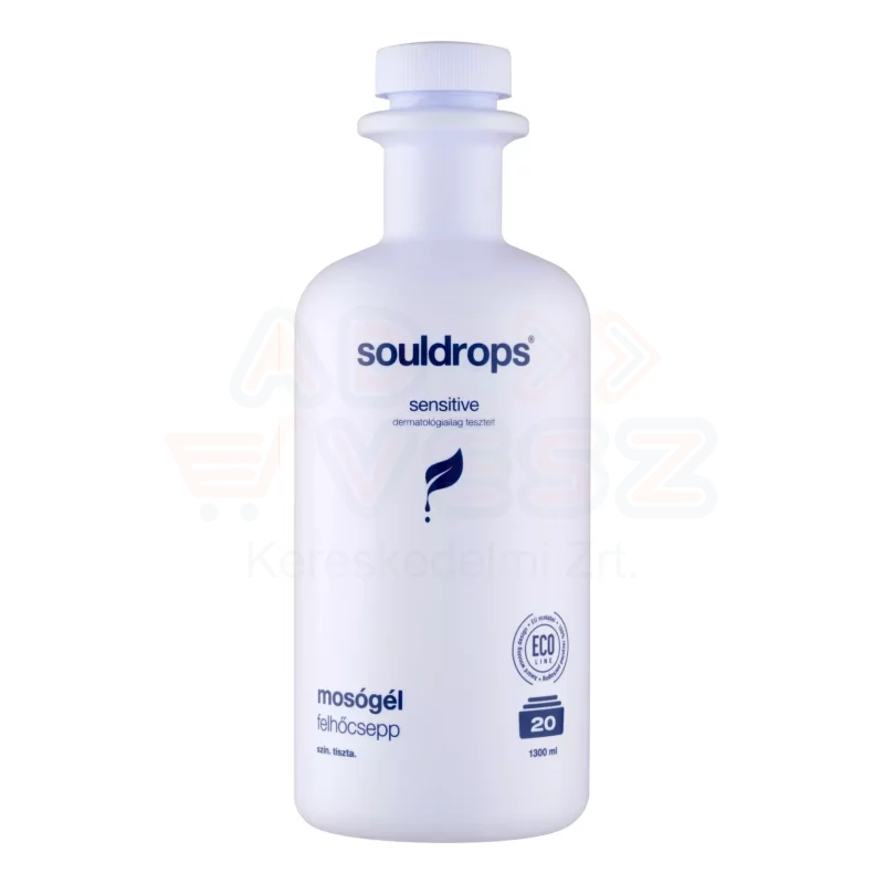 Souldrops Mosógél 20 mosás 1300 ml Szenzitív Kép