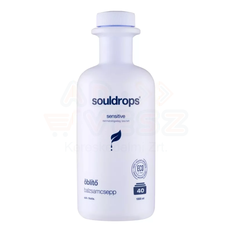 Souldrops Balzsamcsepp Öblítő 40 mosás 1000 ml Szenzitív Kép