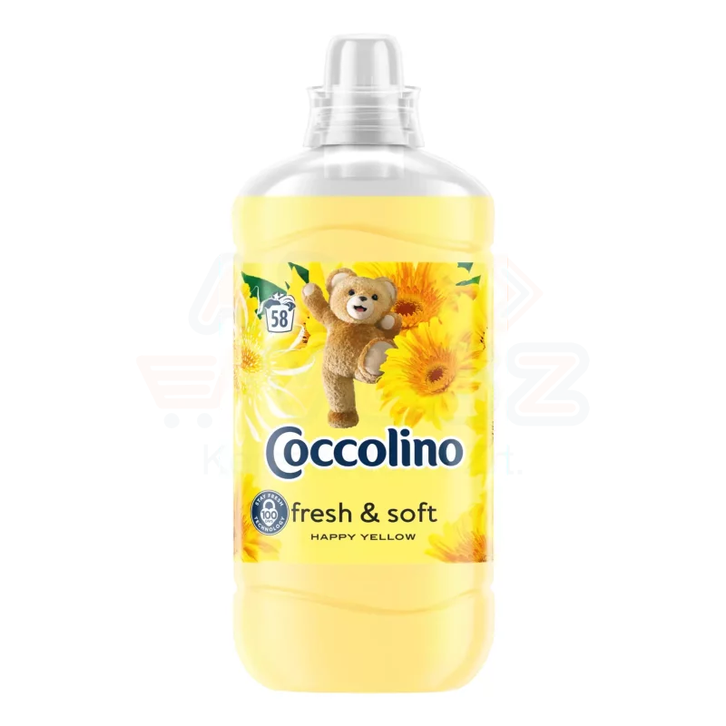 COCCOLINO öblítőkoncentrátum 1,45 l Happy Yellow Kép