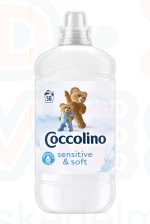 COCCOLINO öblítőkoncentrátum 1,45 l Sensitive Pure Kép